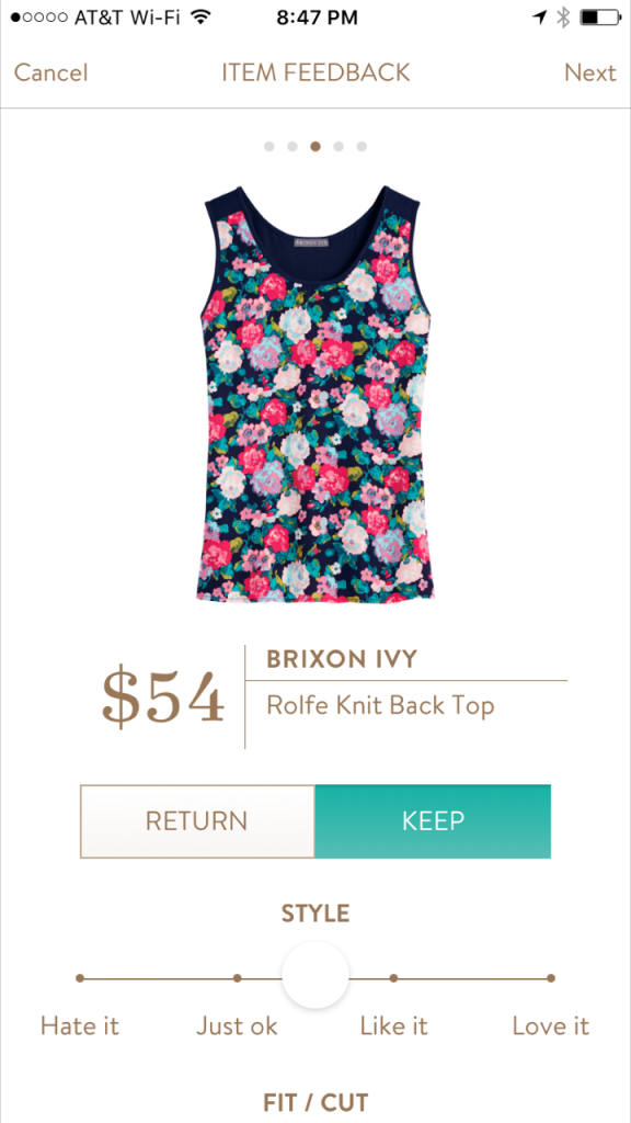 Stitch Fix Review – June 2016 – A Sprinkle of Life