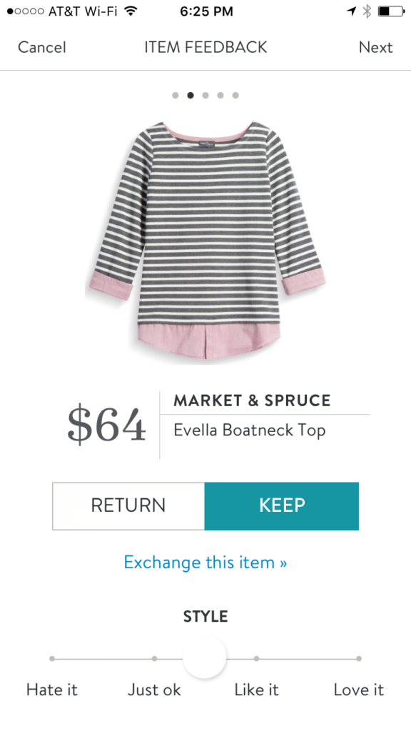 Market and Spruce Evella Boatneck Top