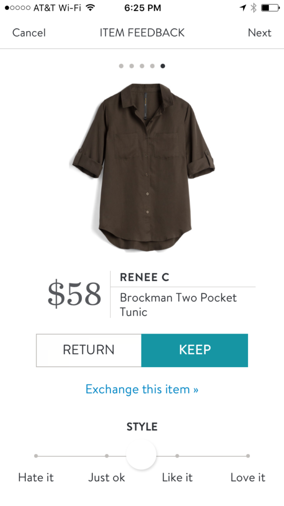 Renee C Brockman Two Pocket Tunic