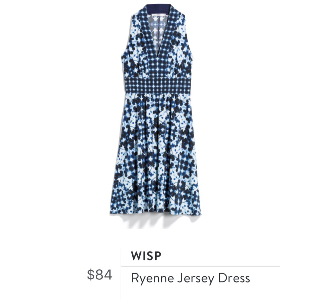 wisp jersey dress